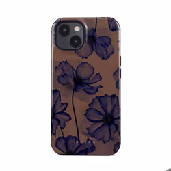 Coque Arrière - Burga - iPhone 14 - Motif Velvet Night - Protection Optimale - Élégante