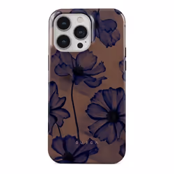 Coque - BURGA - Velvet Night - iPhone 14 Pro Max - Antichocs - TPU et silicone - Violet
