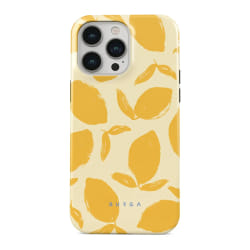 Burga Coque Lemon Tart pour iPhone 14 Pro Max - Jaune