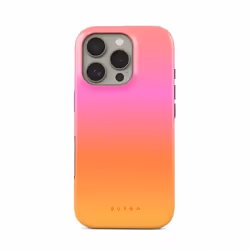 Coque - BURGA - Sunset Club - iPhone 16 Pro - Antichocs - Multicolore - MagSafe