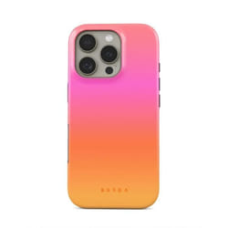 Coque - BURGA - Sunset Club - iPhone 16 Pro - Antichocs - Multicolore - MagSafe