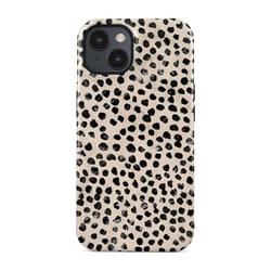 Coque pour iPhone 13 - BURGA - Almond Latte - Antichocs - TPU et silicone - Imprimé brillant