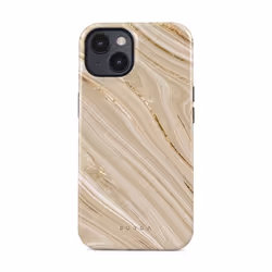Coque - BURGA - Full Glam - iPhone 13 - Protection Antichocs - Imprimé Beige