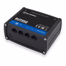 Teltonika RUT950, Wi-Fi 4 (802.11n), Monobande (2,4 GHz), Ethernet/LAN, 3G, Noir, Routeur