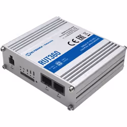 Teltonika RUT360, Routeur de réseau cellulaire, Argent, Aluminium, LAN, Vitesse, WLAN, 10,100 Mbit/s, IEEE 802.3, IEEE 802.3u