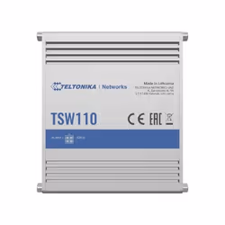 Teltonika TSW110, Non-géré, Gigabit Ethernet (10/100/1000), Connexion Ethernet, supportant l'alimentation via ce port (PoE)
