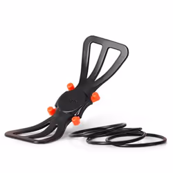 Deeper FLACC04, Mobile/smartphone, Support passif, Noir, Orange