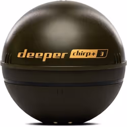 Sondeur de pêche sans fil avec GPS et création carto 3D - DEEPER - CHIRP+3D - Noir