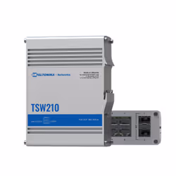 Teltonika TSW210 Switch réseau 8 ports Gigabit Ethernet non-géré Aluminium - Vue supplémentaire 6