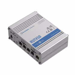 Teltonika RUTX50, Wi-Fi 5 (802.11ac), Ethernet/LAN, 5G, Acier inoxydable, Routeur portable