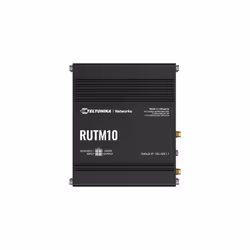 Teltonika RUTM10, Wi-Fi 5 (802.11ac), Bi-bande (2,4 GHz / 5 GHz), Ethernet/LAN, Noir, Routeur industriel