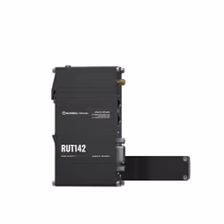 Teltonika Routeur industriel RUT142 Wi-Fi 4, RS232, 2x RJ45 100 Mb/s, IP30, Wi-Fi 4 (802.11n), Monobande (2,4 GHz), Ethernet/ ...
