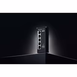 Teltonika NETWORKS TSF010 Flat Ethernet Switch Non-géré Fast Ethernet (10/100) DIN rail Noir - Vue supplémentaire 7
