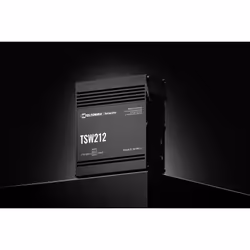 Teltonika TSW212 Géré L2 Gigabit Ethernet (10/100/1000) Noir - Vue supplémentaire 6