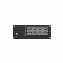 Teltonika NETWORKS TSW040 8-Port PoE+ Switch Non-géré Fast Ethernet (10/100) Connexion Ethernet, supportant l'alimentation via ce port (PoE) Noir