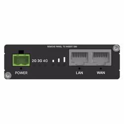 Teltonika RUT206 INDUSTRIAL routeur sans fil Fast Ethernet Monobande (2,4 GHz) 4G Noir - Vue supplémentaire 4