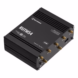 Teltonika RUTM54 routeur sans fil Gigabit Ethernet Bi-bande (2,4 GHz / 5 GHz) 5G Noir - Vue supplémentaire 2