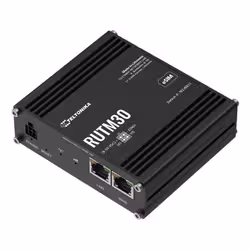 Teltonika RUTM30 routeur sans fil Gigabit Ethernet Dual-band (2.4 GHz / 6 GHz) 5G Noir - Vue supplémentaire 2