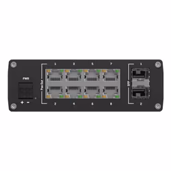 Teltonika TSW200 Non-géré Gigabit Ethernet (10/100/1000) Connexion Ethernet, supportant l'alimentation via ce port (PoE) Noir - Vue supplémentaire 4