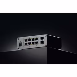 Teltonika TSW200 Non-géré Gigabit Ethernet (10/100/1000) Connexion Ethernet, supportant l'alimentation via ce port (PoE) Noir - Vue supplémentaire 7