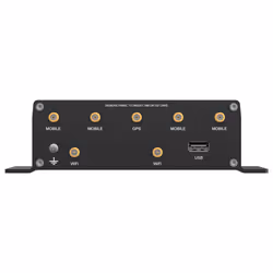 Teltonika ATRM50 5G Router for Transportation, Ultra-High Cellular Speeds, M12 CONNECTORS, DUAL SIM & eSIM, EN 45545-2 and EN 50155, PSU not included routeur sans fil Gigabit Ethernet Bi-bande (2,4 GHz / 5 GHz) Noir - Vue supplémentaire 2