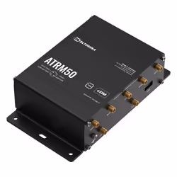 Teltonika ATRM50 5G Router for Transportation, Ultra-High Cellular Speeds, M12 CONNECTORS, DUAL SIM & eSIM, EN 45545-2 and EN 50155, PSU not included routeur sans fil Gigabit Ethernet Bi-bande (2,4 GHz / 5 GHz) Noir - Vue supplémentaire 4