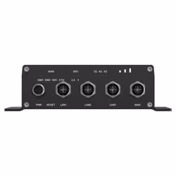 Teltonika ATRM50 5G Router for Transportation, Ultra-High Cellular Speeds, M12 CONNECTORS, DUAL SIM & eSIM, EN 45545-2 and EN 50155, PSU not included routeur sans fil Gigabit Ethernet Bi-bande (2,4 GHz / 5 GHz) Noir - Vue supplémentaire 6