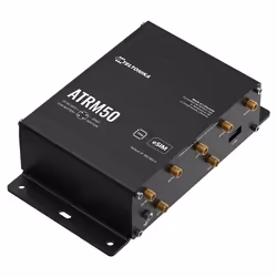 Teltonika ATRM50 5G Router for Transportation, Ultra-High Cellular Speeds, M12 CONNECTORS, DUAL SIM & eSIM, EN 45545-2 and EN 50155, PSU not included routeur sans fil Gigabit Ethernet Bi-bande (2,4 GHz / 5 GHz) Noir - Vue supplémentaire 7