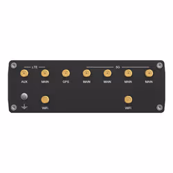 Teltonika RUTM56 routeur sans fil Gigabit Ethernet Bi-bande (2,4 GHz / 5 GHz) 5G Noir - Vue supplémentaire 5