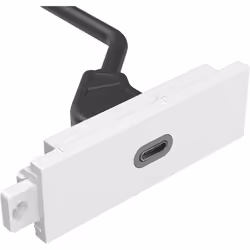 Vision TC3 USBC, USB C, USB 3.2 Gen 1 (3.1 Gen 1), Blanc, Polycarbonate (PC), 0,2 m, 21 mm