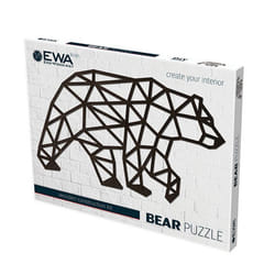 Puzzle mural en bois - Ours 76 cm