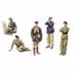 Kit de maquette en plastique - MINI ART - FRENCH TANK CREW 1:35 - Figurines détaillées - Peinture non incluse