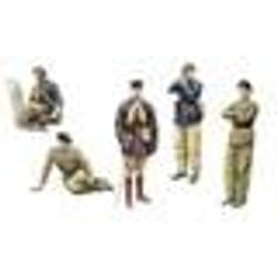 Kit de maquette en plastique - MINI ART - FRENCH TANK CREW 1:35 - Figurines détaillées - Peinture non incluse