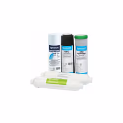 Contenu du pack: 1 filtre PP à sédiments de 5 microns élimine les grosses particules de limon, de sable et de rouille. 1 filt ...