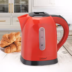 Nous vous invitons à découvrir la bouilloire électrique Maestro MR-034-RED de 1,5 litre, idéale pour préparer du thé ou du ca ...