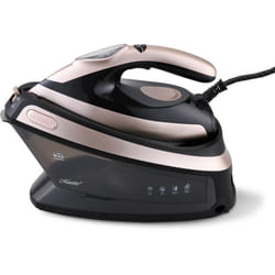 Maestro - MR-320C Centrale vapeur 2400 w 1,5 l Semelle en céramique Noir, Or