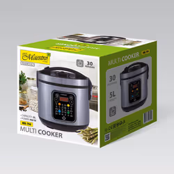 Maestro MR-794 appareil multi-cuissons 5 L 900 W Noir, Acier satin - Vue supplémentaire 4