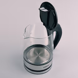 Feel-Maestro MR062 bouilloire 1,2 L 1630 W Noir, Transparent