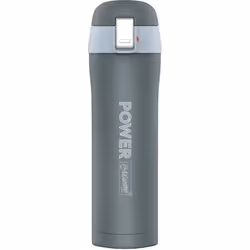 Bouteille isotherme - Thermos - Maestro Power - 400 ml - Acier inoxydable - Gris
