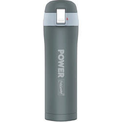 Bouteille isotherme - Thermos - Maestro Power - 400 ml - Acier inoxydable - Gris
