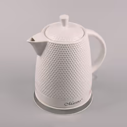 Feel-Maestro MR069, 1,5 L, 1200 W, Blanc, Vitrocéramique, Arrêt de sécurité en cas de surchauffe