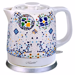 Feel-Maestro MR068 blue bouilloire 1,5 L 1200 W Bleu, Blanc - Vue supplémentaire 4