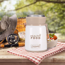 Feel-Maestro MR-1646-53 thermos 0,53 L Beige, Blanc