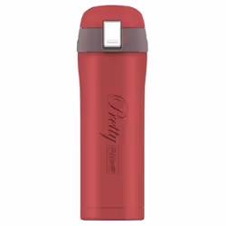 Bouteille isotherme - Thermos - Maestro Pretty - 400 ml - Acier inoxydable - Rose/Rouge