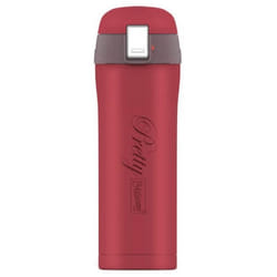 Bouteille isotherme - Thermos - Maestro Pretty - 400 ml - Acier inoxydable - Rose/Rouge