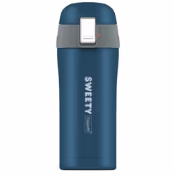 Bouteille isotherme - Thermos - Maestro Sweety - 300 ml - Acier inoxydable - Bleu