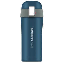 Bouteille isotherme - Thermos - Maestro Sweety - 300 ml - Acier inoxydable - Bleu