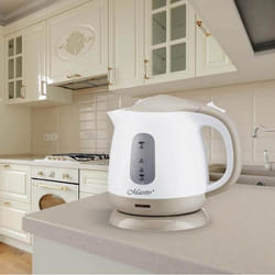 Bouilloire électrique - Maestro - MR-012 - 1 L - Plastique - Blanc et beige