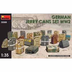 MiniArt - Maquette Diorama German Jerry Cans Set Ww2 miniart35588 1:35 - Ref : 9041