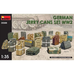 MiniArt - Maquette Diorama German Jerry Cans Set Ww2 miniart35588 1:35 - Ref : 9041